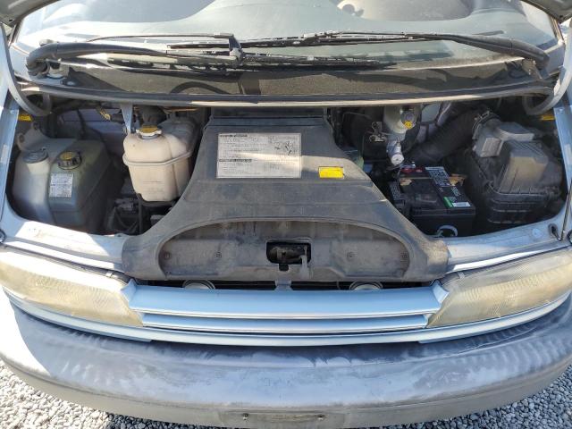 JT3AC12R9P1078444 - 1993 TOYOTA PREVIA LE BLUE photo 12