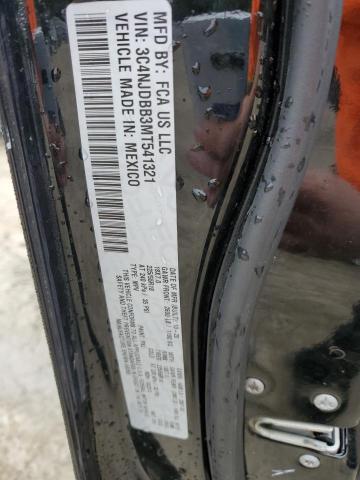 3C4NJDBB3MT541321 - 2021 JEEP COMPASS LATITUDE BLACK photo 13