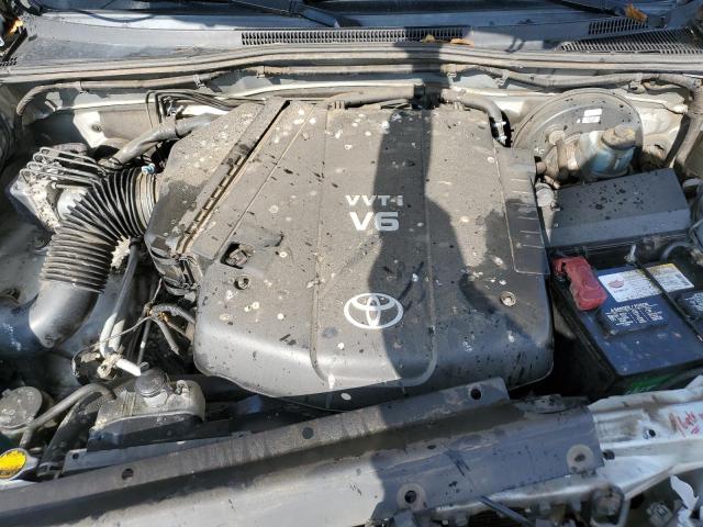 3TMJU62N59M089949 - 2009 TOYOTA TACOMA DOUBLE CAB PRERUNNER SILVER photo 11