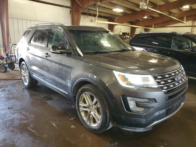 1FM5K8D81HGC04464 - 2017 FORD EXPLORER XLT Графитовый фото 4