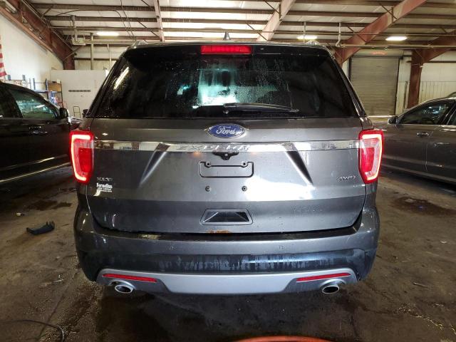 1FM5K8D81HGC04464 - 2017 FORD EXPLORER XLT Графитовый фото 6