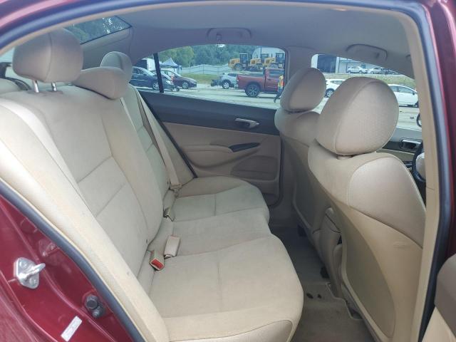 1HGFA16548L081595 - 2008 HONDA CIVIC LX Qırmızı foto 10