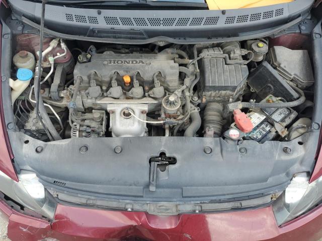 1HGFA16548L081595 - 2008 HONDA CIVIC LX Qırmızı foto 11