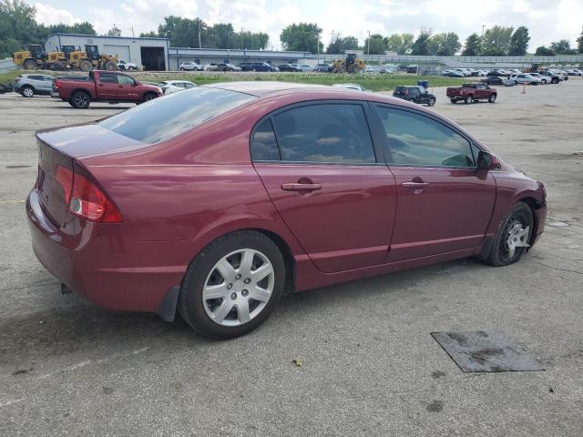 1HGFA16548L081595 - 2008 HONDA CIVIC LX Qırmızı foto 3