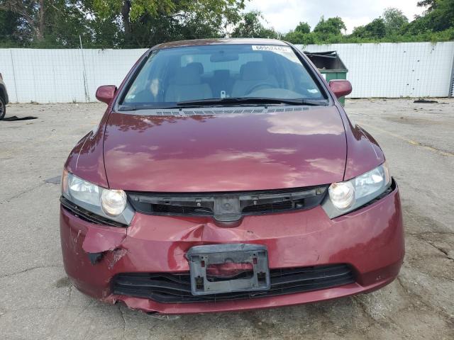 1HGFA16548L081595 - 2008 HONDA CIVIC LX Qırmızı foto 5