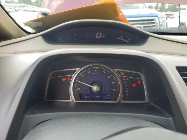 1HGFA16548L081595 - 2008 HONDA CIVIC LX Qırmızı foto 9