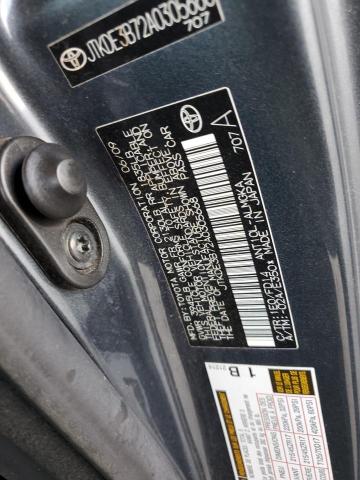 JTKDE3B72A0305668 - 2010 TOYOTA SCION TC Grafit foto 12