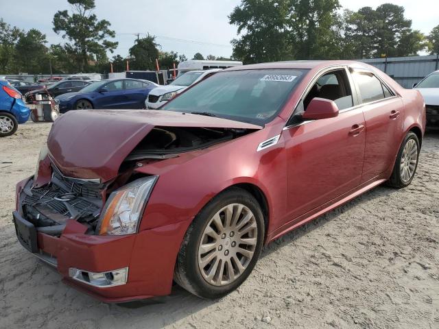 1G6DL5EG5A0117136 - 2010 CADILLAC CTS PERFORMANCE COLLECTION RED photo 1