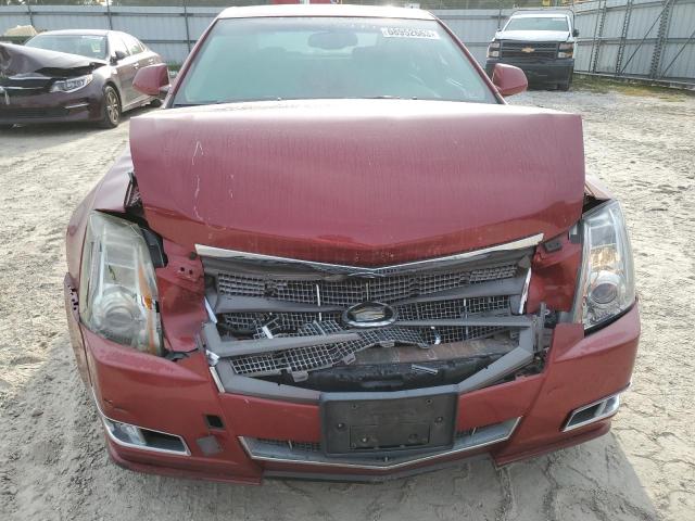 1G6DL5EG5A0117136 - 2010 CADILLAC CTS PERFORMANCE COLLECTION RED photo 5