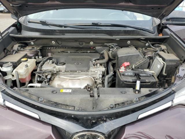 2T3BFREV0JW857187 - 2018 TOYOTA RAV4 LE PURPLE photo 12