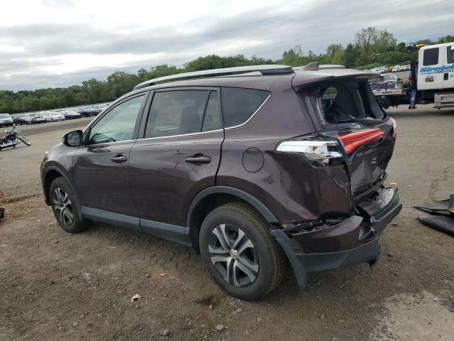 2T3BFREV0JW857187 - 2018 TOYOTA RAV4 LE PURPLE photo 2