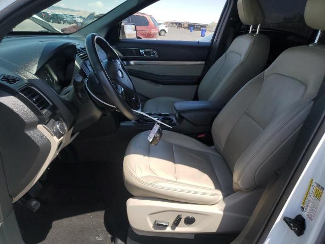 1FM5K7D87JGB51284 - 2018 FORD EXPLORER XLT Blanco foto 7