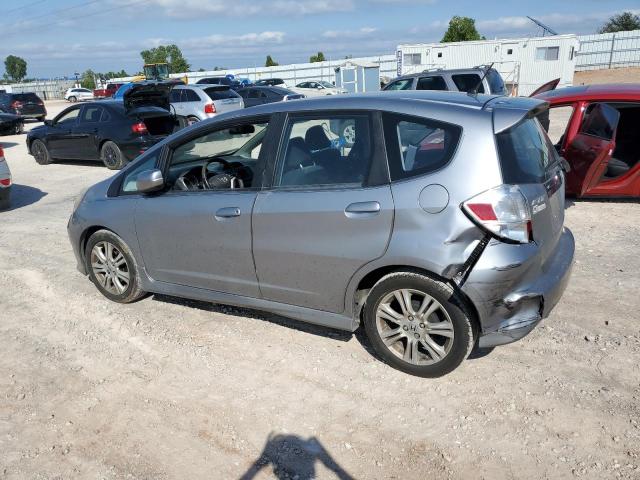 JHMGE8H68AC023967 - 2010 HONDA FIT SPORT SILVER photo 2