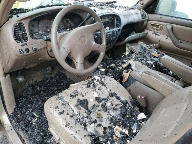 5TDBT44A71S031089 - 2001 TOYOTA SEQUOIA SR5 BURN photo 8