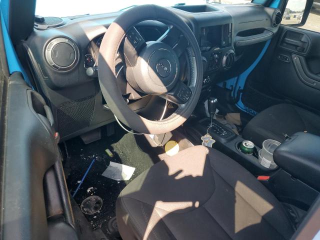 1C4BJWDG7JL811228 - 2018 JEEP WRANGLER U SPORT BLUE photo 8