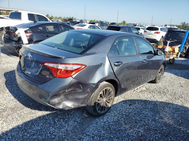 2T1BURHE1FC316829 - 2015 TOYOTA COROLLA L GRAY photo 3