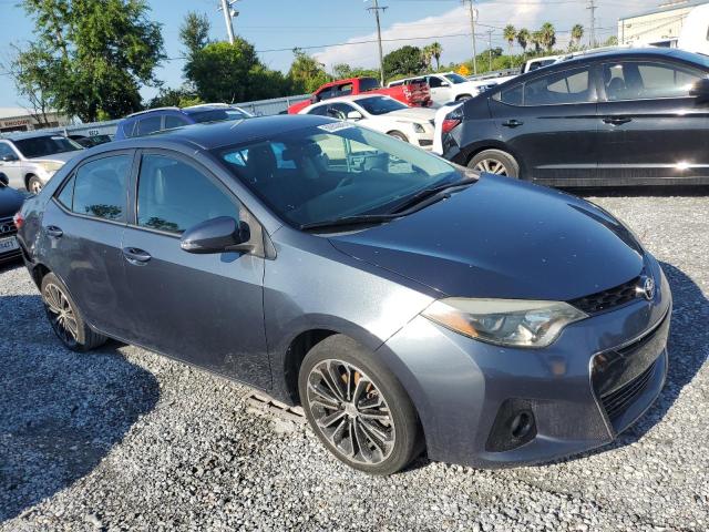 2T1BURHE1FC316829 - 2015 TOYOTA COROLLA L GRAY photo 4
