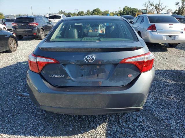 2T1BURHE1FC316829 - 2015 TOYOTA COROLLA L GRAY photo 6
