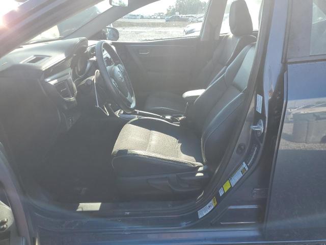 2T1BURHE1FC316829 - 2015 TOYOTA COROLLA L GRAY photo 7