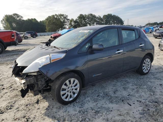 1N4AZ0CP6DC414994 - 2013 NISSAN LEAF S GRAY photo 1