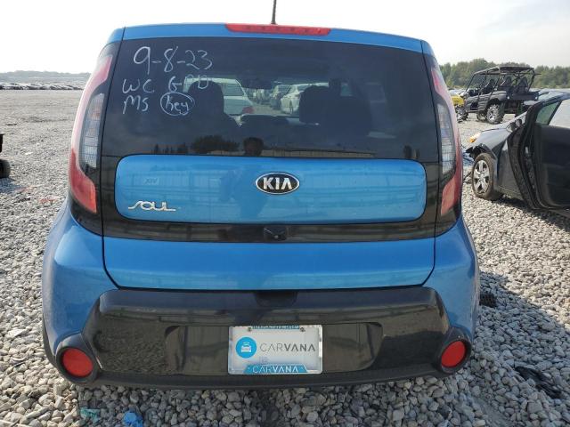 KNDJP3A5XG7336588 - 2016 KIA SOUL + BLUE photo 6