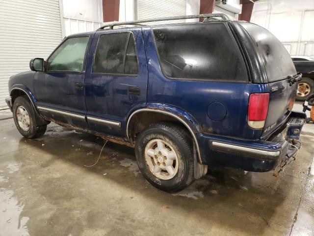 1GNDT13W5X2183092 - 1999 CHEVROLET BLAZER BLUE photo 2