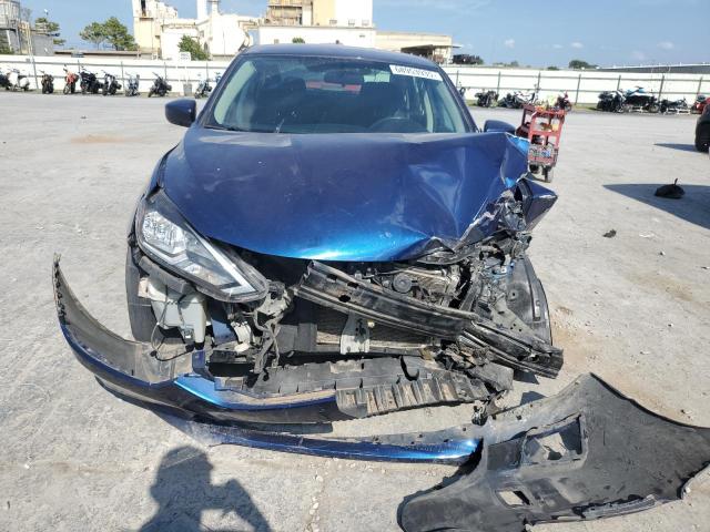 3N1AB7AP5KL613369 - 2019 NISSAN SENTRA S BLUE photo 5