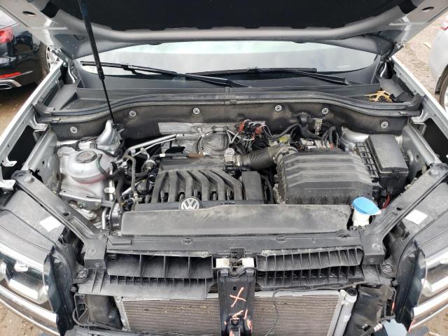 1V2RR2CA3KC583273 - 2019 VOLKSWAGEN ATLAS SEL SILVER photo 11