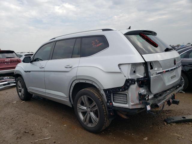 1V2RR2CA3KC583273 - 2019 VOLKSWAGEN ATLAS SEL SILVER photo 2