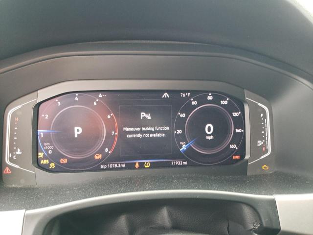 1V2RR2CA3KC583273 - 2019 VOLKSWAGEN ATLAS SEL SILVER photo 9