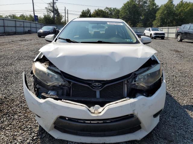 2T1BURHE3FC382007 - 2015 TOYOTA COROLLA L WHITE photo 5