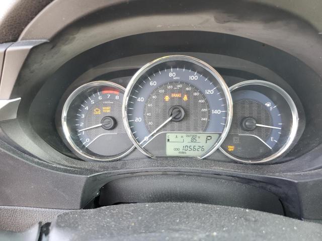 2T1BURHE3FC382007 - 2015 TOYOTA COROLLA L WHITE photo 9