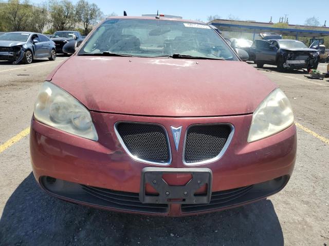 1G2ZG57BX84199641 - 2008 PONTIAC G6 BASE RED photo 5