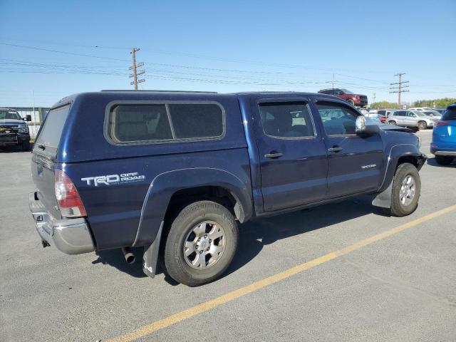 3TMLU4EN7DM104162 - 2013 TOYOTA TACOMA DOUBLE CAB BLUE photo 3