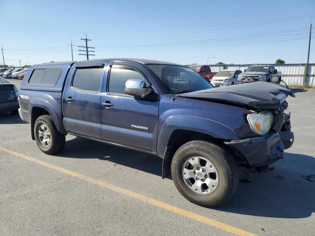3TMLU4EN7DM104162 - 2013 TOYOTA TACOMA DOUBLE CAB BLUE photo 4