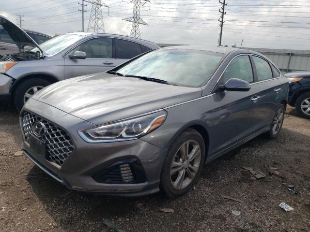 5NPE34AF5KH787248 - 2019 HYUNDAI SONATA LIMITED GRAY photo 1