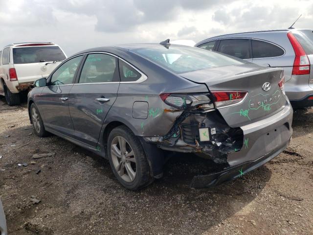 5NPE34AF5KH787248 - 2019 HYUNDAI SONATA LIMITED GRAY photo 2