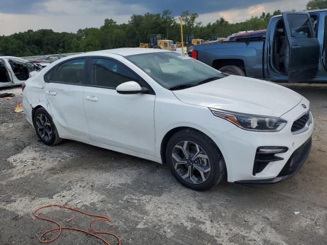 3KPF24AD0LE252274 - 2020 KIA FORTE FE WHITE photo 4