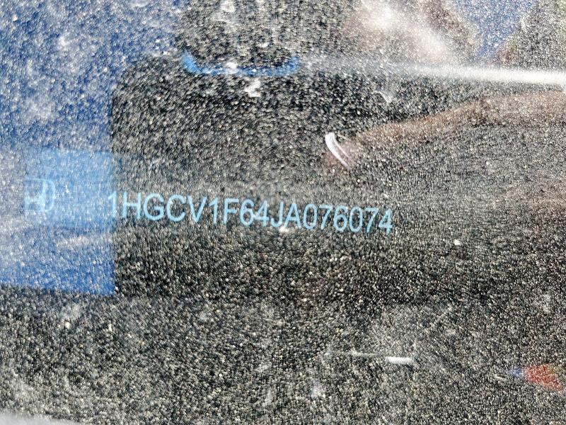 1HGCV1F64JA076074 - 2018 HONDA ACCORD EXL 棕色 照片 12