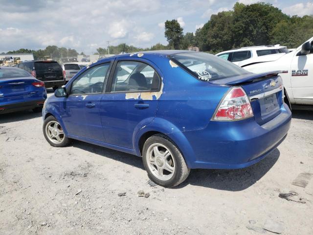 KL1TD56E19B394814 - 2009 CHEVROLET AVEO LS 蓝色 照片 2