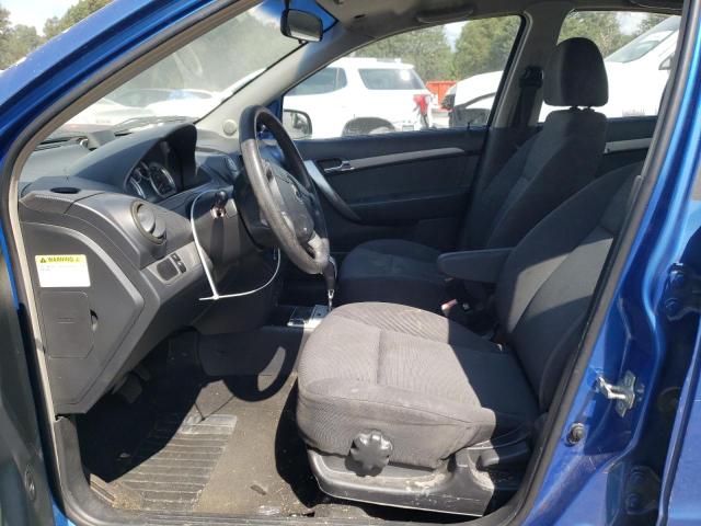 KL1TD56E19B394814 - 2009 CHEVROLET AVEO LS 蓝色 照片 7
