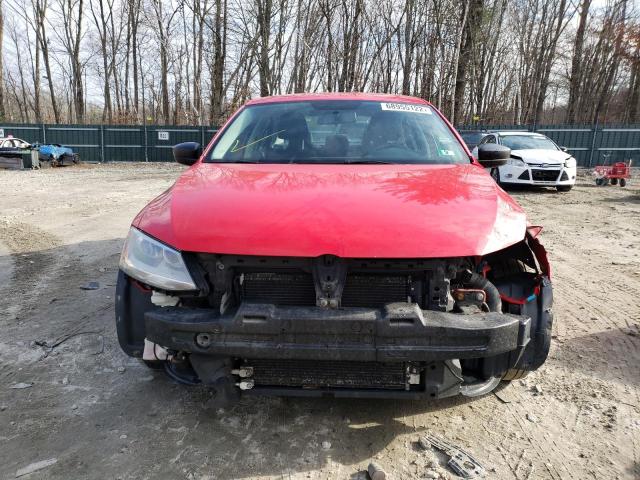 3VW2K7AJ2EM430424 - 2014 VOLKSWAGEN JETTA BASE Qırmızı foto 5