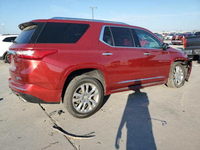 1GNEVKKW9JJ188153 - 2018 CHEVROLET TRAVERSE HIGH COUNTRY RED photo 3