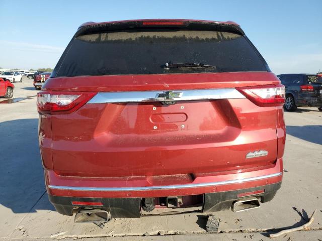 1GNEVKKW9JJ188153 - 2018 CHEVROLET TRAVERSE HIGH COUNTRY RED photo 6