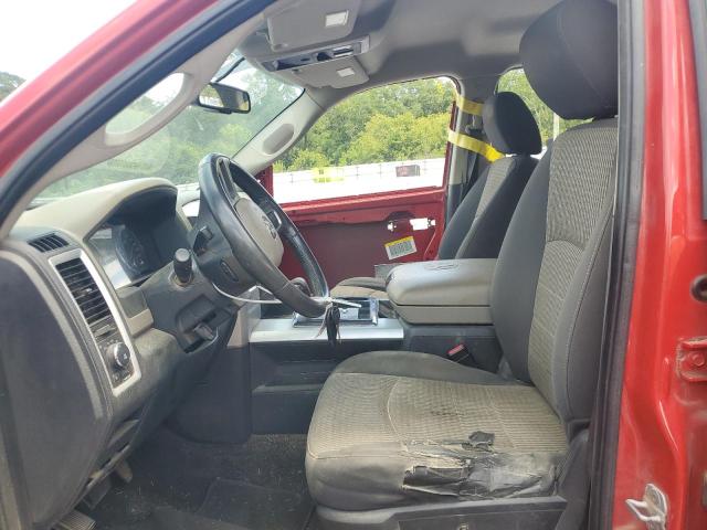 1D7RB1GT7AS246384 - 2010 DODGE RAM 1500 RED photo 7