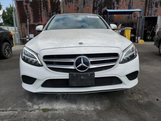 55SWF8DB5KU297840 - 2019 MERCEDES-BENZ C 300 WHITE photo 5