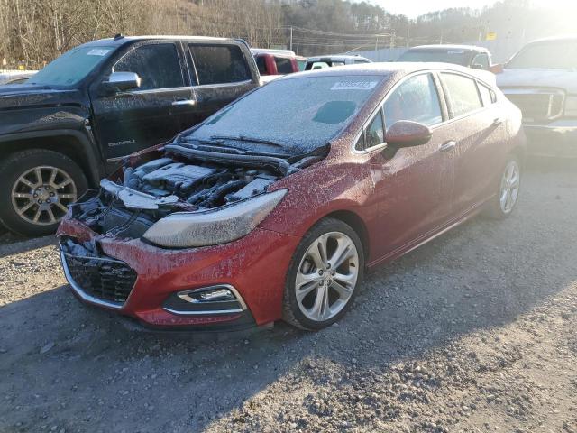 3G1BF6SM5HS591255 - 2017 CHEVROLET CRUZE PREMIER RED photo 1