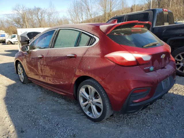 3G1BF6SM5HS591255 - 2017 CHEVROLET CRUZE PREMIER RED photo 2