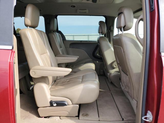 2C4RC1CG7CR138142 - 2012 CHRYSLER TOWN & COU TOURING L MAROON photo 11