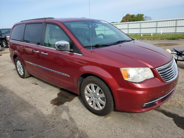 2C4RC1CG7CR138142 - 2012 CHRYSLER TOWN & COU TOURING L MAROON photo 4